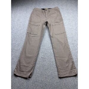 Democracy Ab Technology Cargo Utility Style Pants Womens Size 8 Beige/Khaki